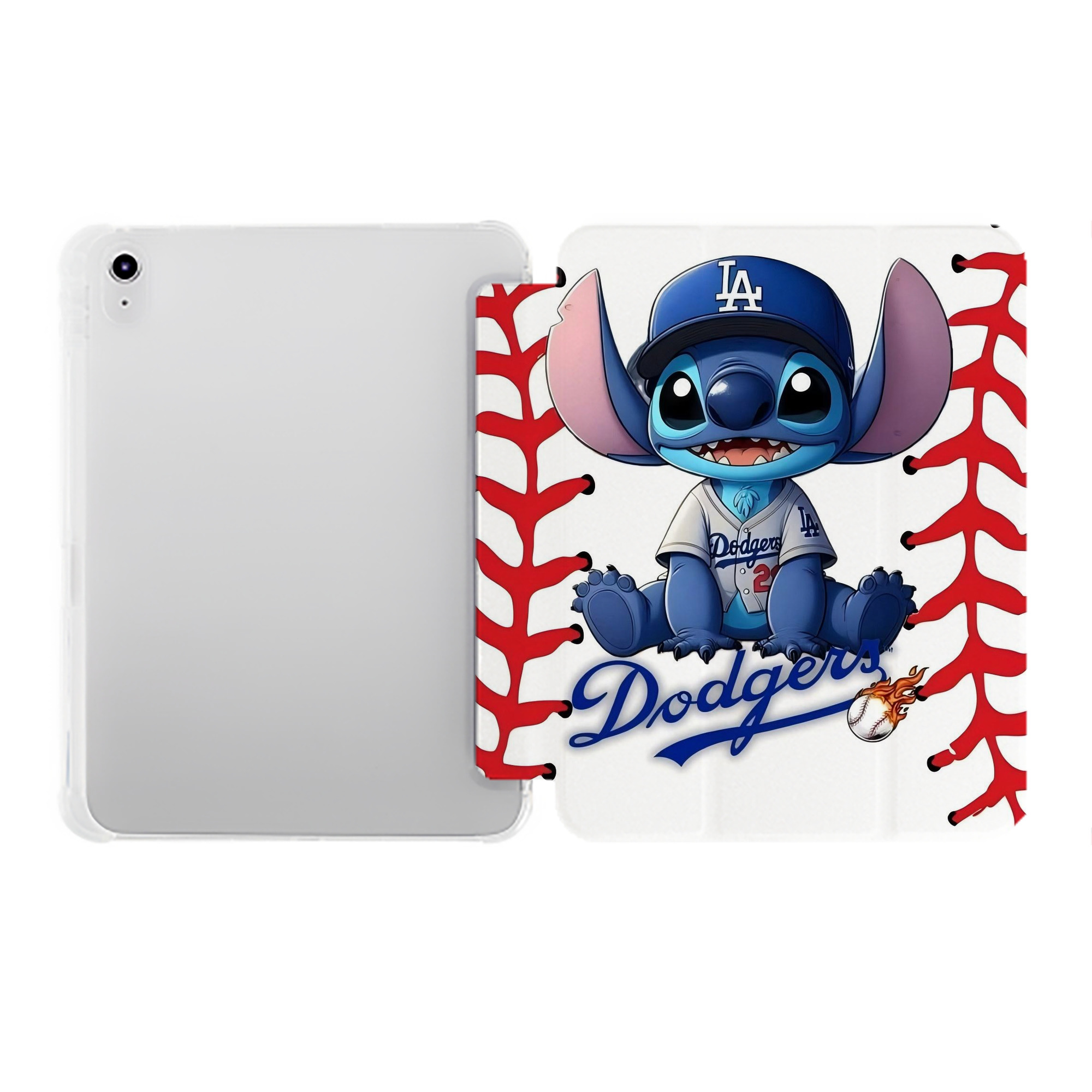  Premium Tri-Fold PU Leather & Silicone IPad Case With Pencil Slot – Fits 9.5,10.5,10.9 – Adjustable Stand, Slim, Protective